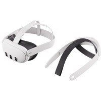 Meta Quest 3 128 GB + Elite-Riemen Bundle, Gafas de Realidad Virtual (VR) blanco
