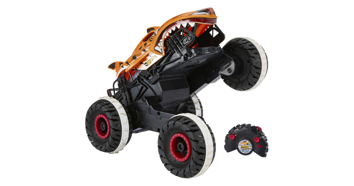 Hot Wheels Monster Trucks HGV87 vehículo de juguete Radiocontrol Monster truck 4 año s AA