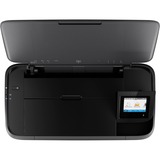 HP OfficeJet 250 Mobile, Impresora multifuncional negro, Impresión, copia, escáner, AAD de 10 hojas, Inyección de tinta térmica, Impresión a color, 4800 x 1200 DPI, A4, Impresión directa, Negro