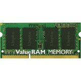 Kingston ValueRAM ValueRAM 4GB DDR3-1600 módulo de memoria 1 x 4 GB 1600 MHz, Memoria RAM 4 GB, 1 x 4 GB, DDR3, 1600 MHz, 204-pin SO-DIMM, Lite Retail