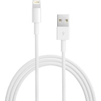 Apple Lightning / USB 0,5 m Blanco, Cable blanco, 0,5 m, Lightning, USB A, Macho, Macho, Blanco