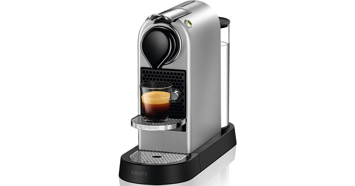 Krups Nespresso XN741B cafetera eléctrica Máquina espresso, Cafetera de  cápsulas plateado, Máquina espresso, Cápsula de café, Plata