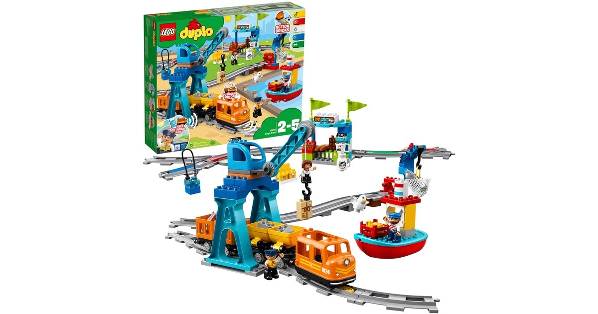 Lego Duplo 10875 Tren de mercanc as Juegos de construcci n