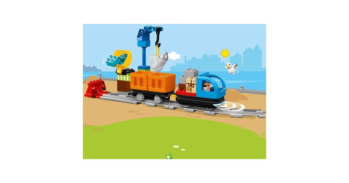 Lego duplo tren mercancias deals