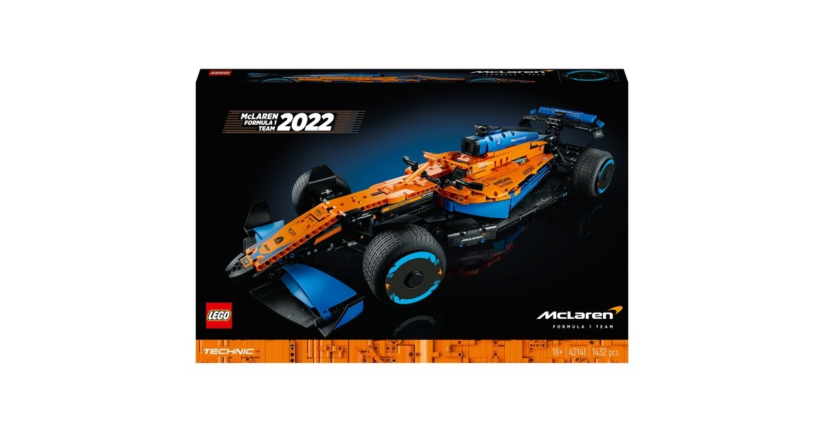 LEGO Technic - Coche de Carreras McLaren Formula 1 - 42141 - Mundo  Consumible Tienda Informática Juguetería Artes Graficas