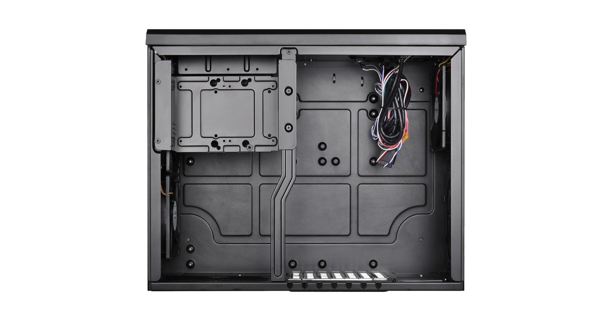 Silvertek Htpc SilverStone GD10 HTPC Negro, Caja HTPC negro, HTPC, PC, Negro, ATX, CEB ...