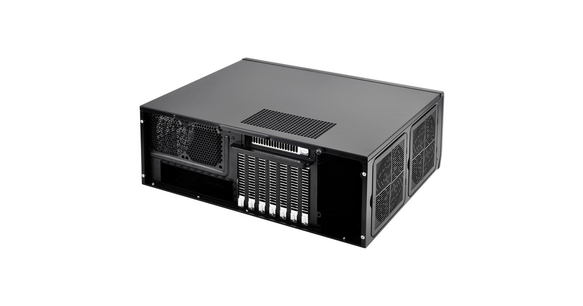 Silvertek Htpc SilverStone GD10 HTPC Negro, Caja HTPC negro, HTPC, PC, Negro, ATX, CEB ...