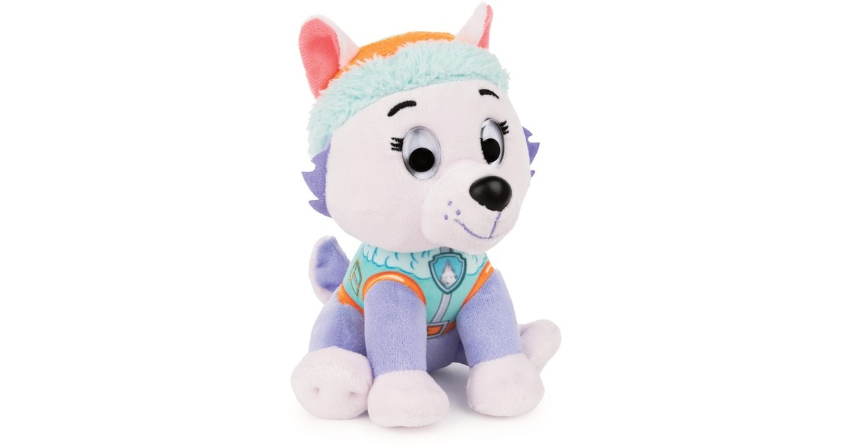 Spin Master PATRULLA CANINA PELUCHE EVEREST 15CM GUND Peluche Everest Patrulla Canina de 15 cm 6058441 Juguetes bebes 1 ano Peluches GUND PATRULLA CANINA PELUCHE EVEREST