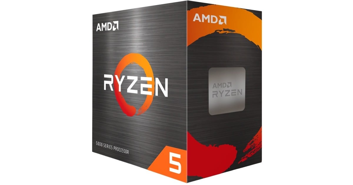 CPU AMD Ryzen 5 5500 AMD Ryzen 5 5500 procesador 3,6 GHz 16 MB L3 Caja AMD Ryzen™ 5