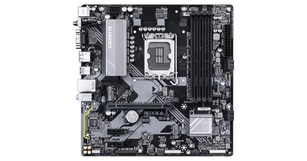 GIGABYTE B760M D3HP WIFI6 Placa base - Compatible con procesadores