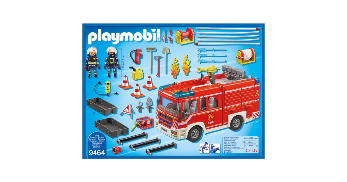 Playmobil bomberos hotsell city action