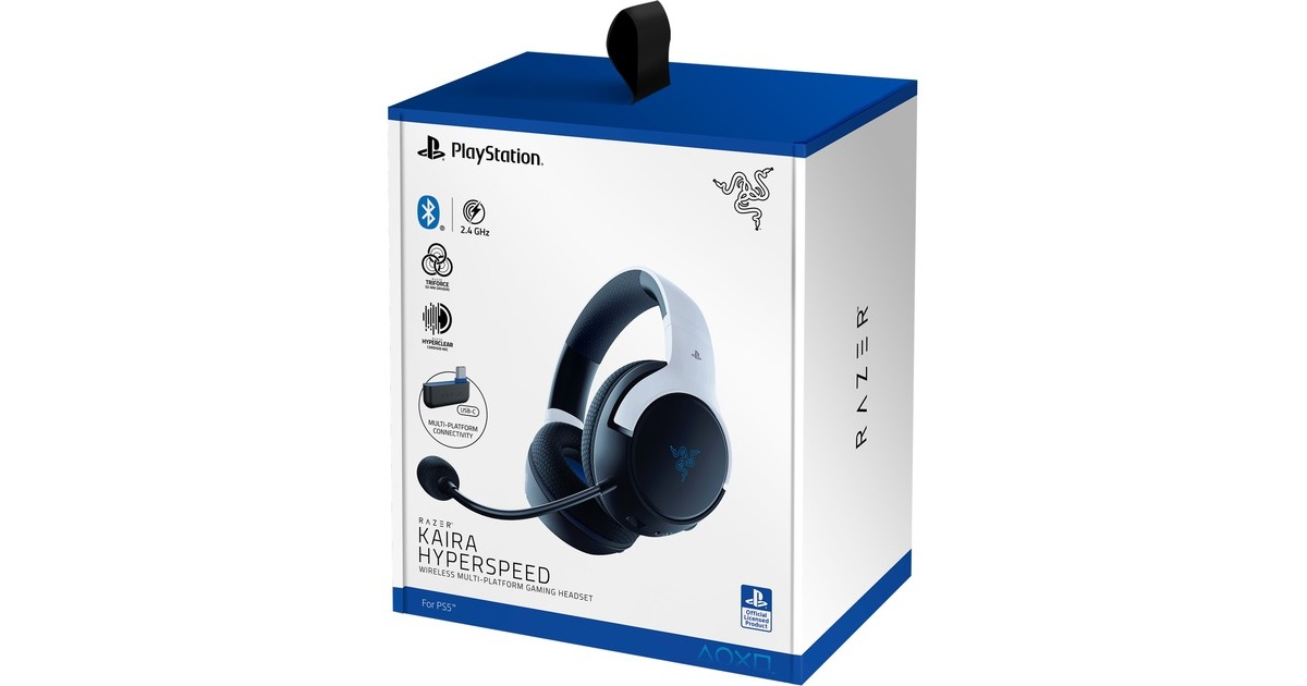Razer Kaira for PS5 - PS4 - PC - Movil - Auriculares inalámbricos. PC  GAMING