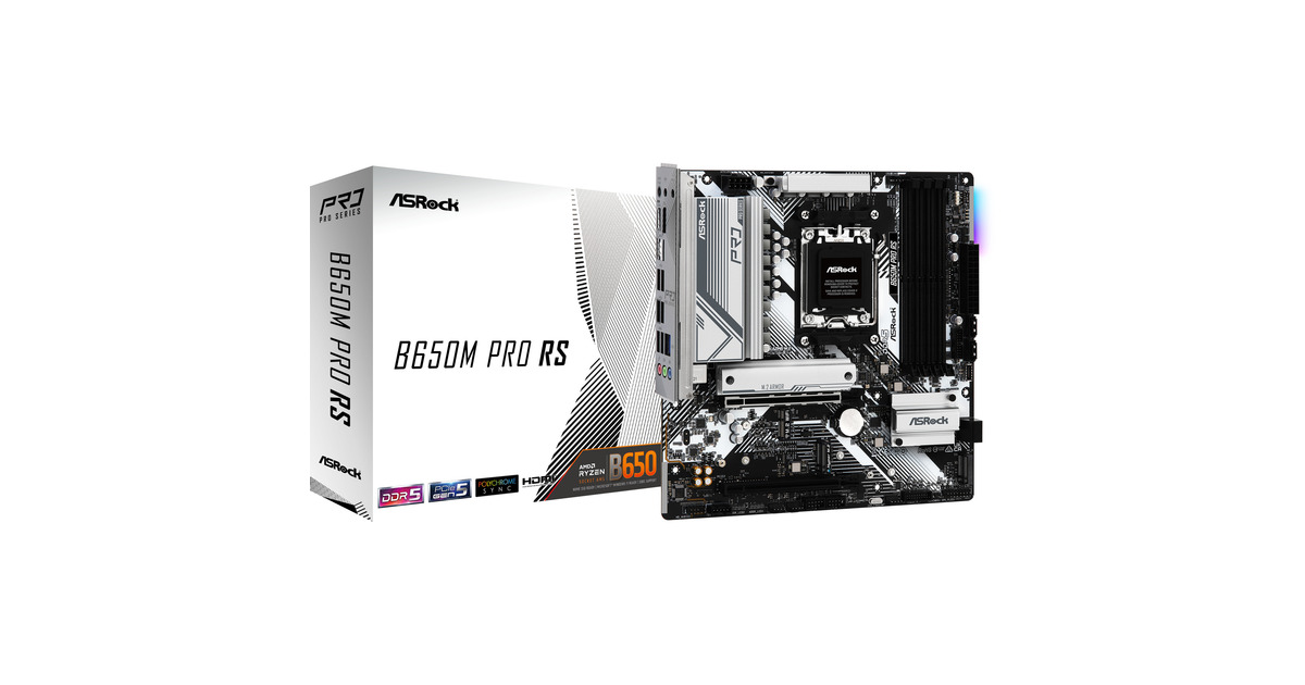 CPU ryzen 7 7800x3d + Asrock B650M Pro RS ASRock B650M Pro RS, Placa base