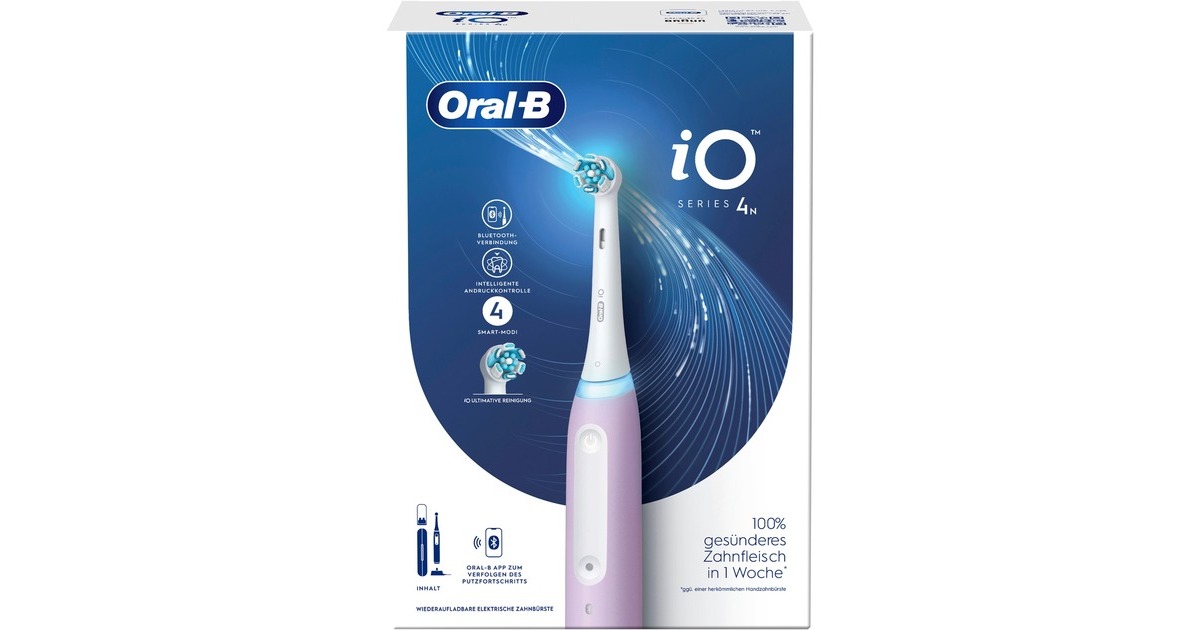 BRAUN Oral-B IO5 Pink / Cepillo de dientes eléctrico + estuche