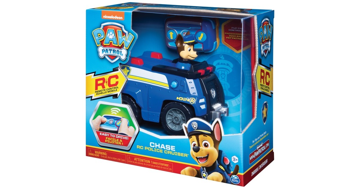 PATRULLA CANINA COCHE TELEDIRIGIDO DE CHASE - JUGUETES PANRE