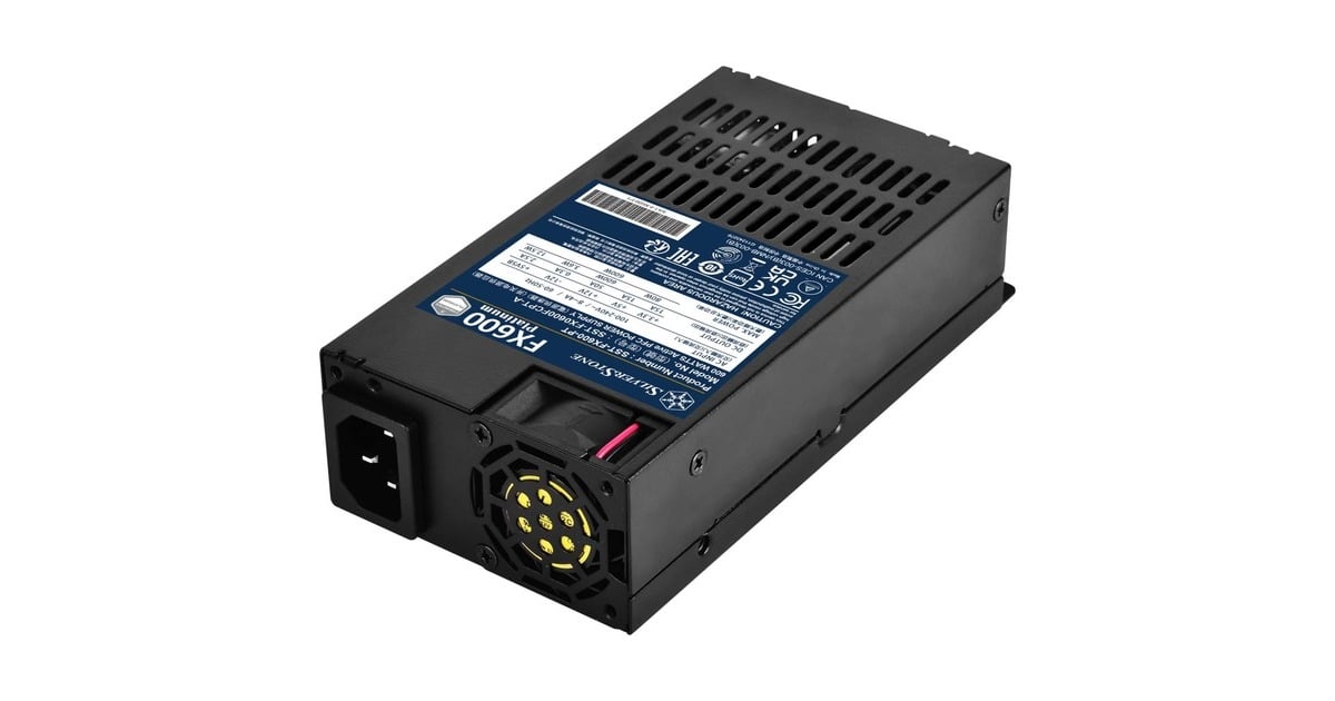 SilverStone SST-FX600-PT, Fuente de alimentación de PC negro