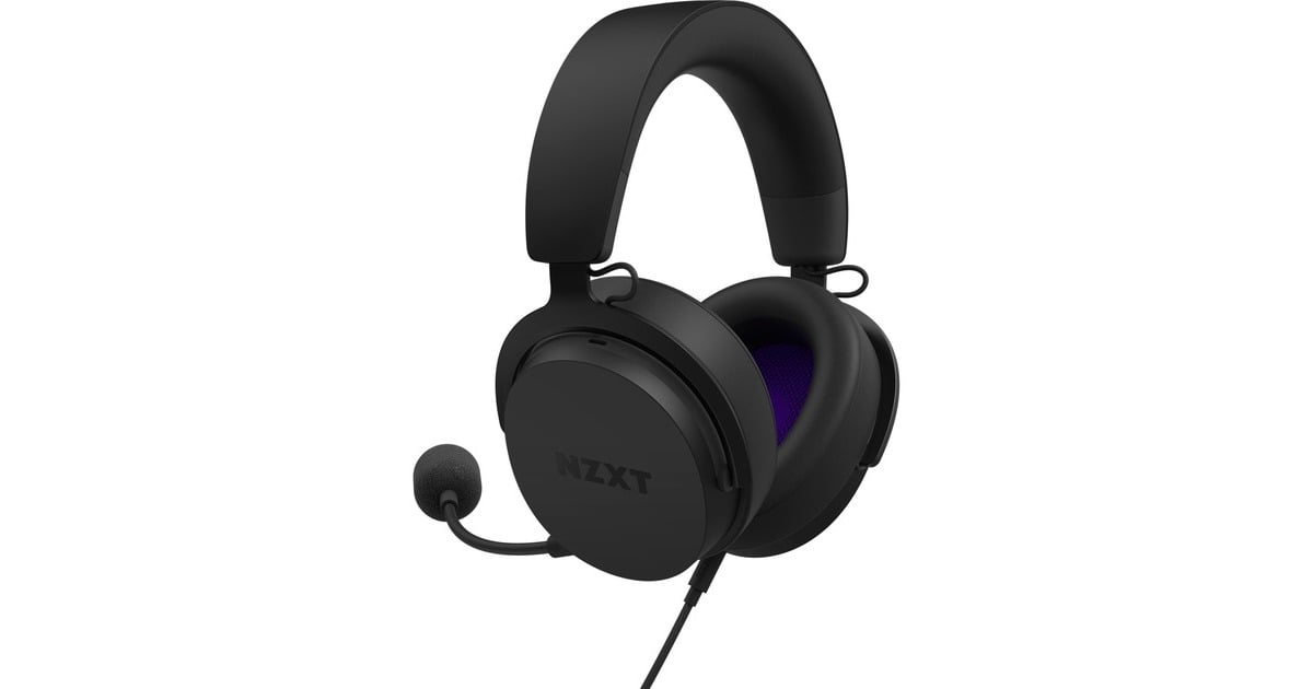 NZXT Relay, Auriculares para gaming negro