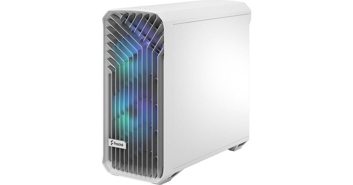 Fractal Design Torrent White RGB TG Clear Tint, Cajas de torre blanco