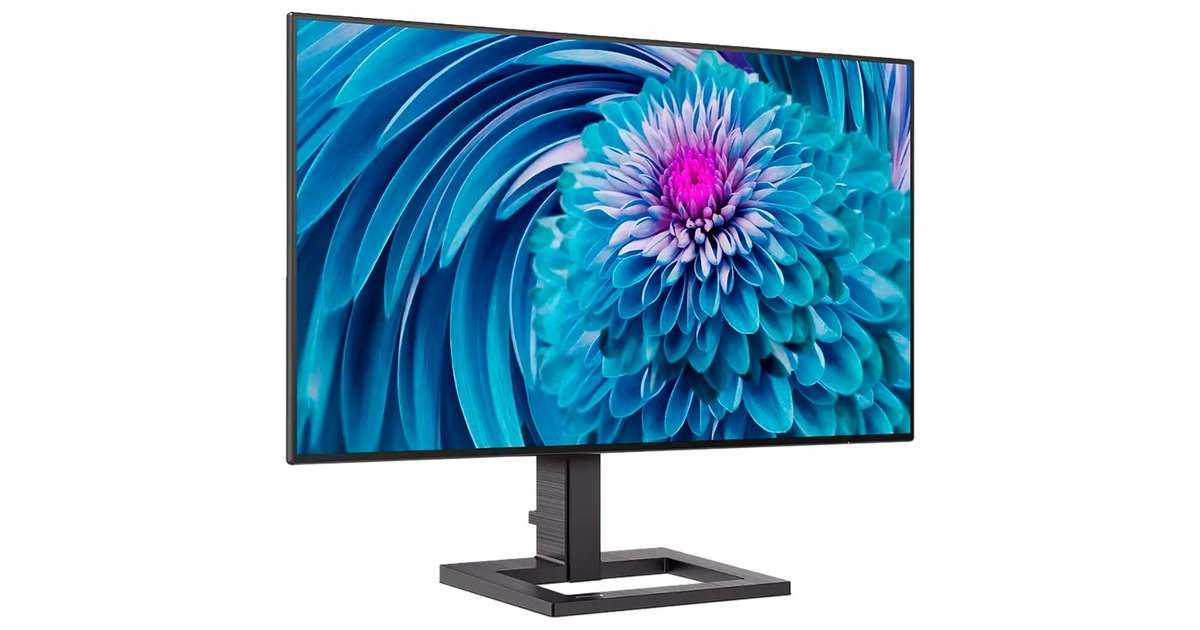 Philips E Line 275E2FAE/00 – 27 Inch 4K Monitor, 2560x1440, 75Hz