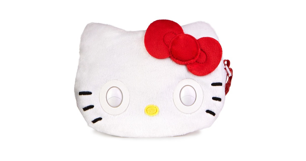 Spin Master Purse Pets, Sanrio Hello Kitty and Friends, Hello Kitty, bolso  y juguete de mascota interactiva con más de 30 sonidos y reacciones,  juguetes para niñas, Bolsa blanco/Rojo, Purse Pets 