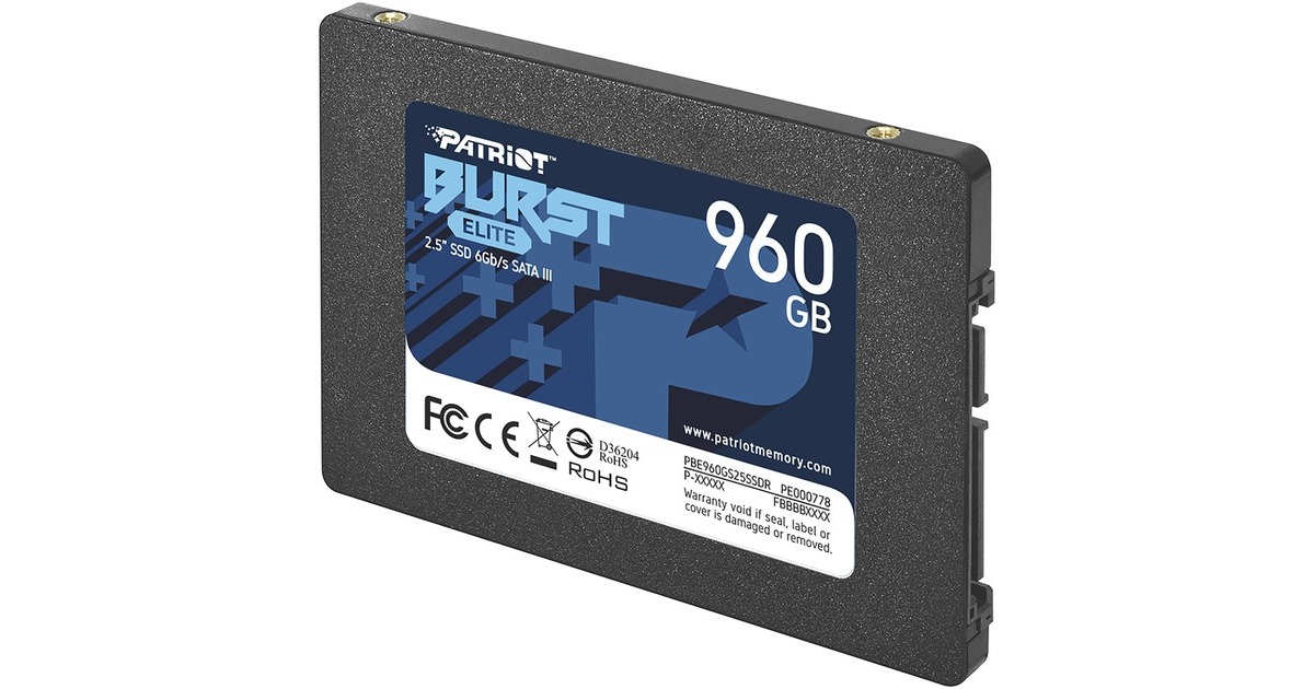 Patriot burst ssd 960gb sales
