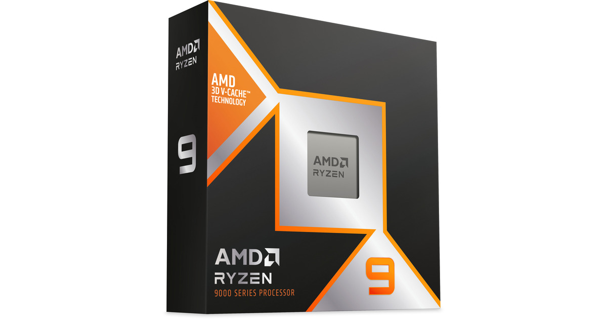 AMD Ryzen™ 9 9900X3D, Procesador en caja