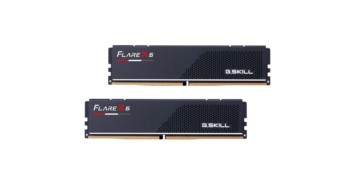 メモリー G.SKILL FLAREX5 DDR5 6000MHz 16GBx2 32gb G.Skill DIMM 32 GB DDR5-6000 (2x 16 GB) Dual-Kit, Memoria RAM negro