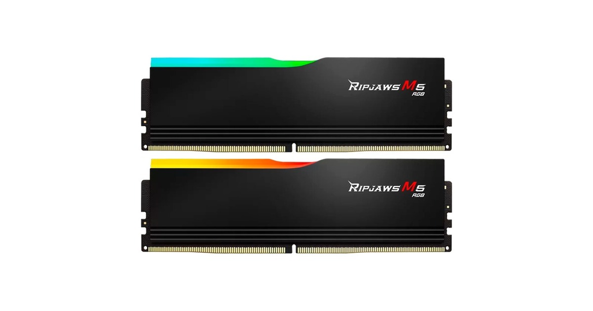 G.Skill F5-6400J3239G32GX2-RM5RK, Memoria RAM negro