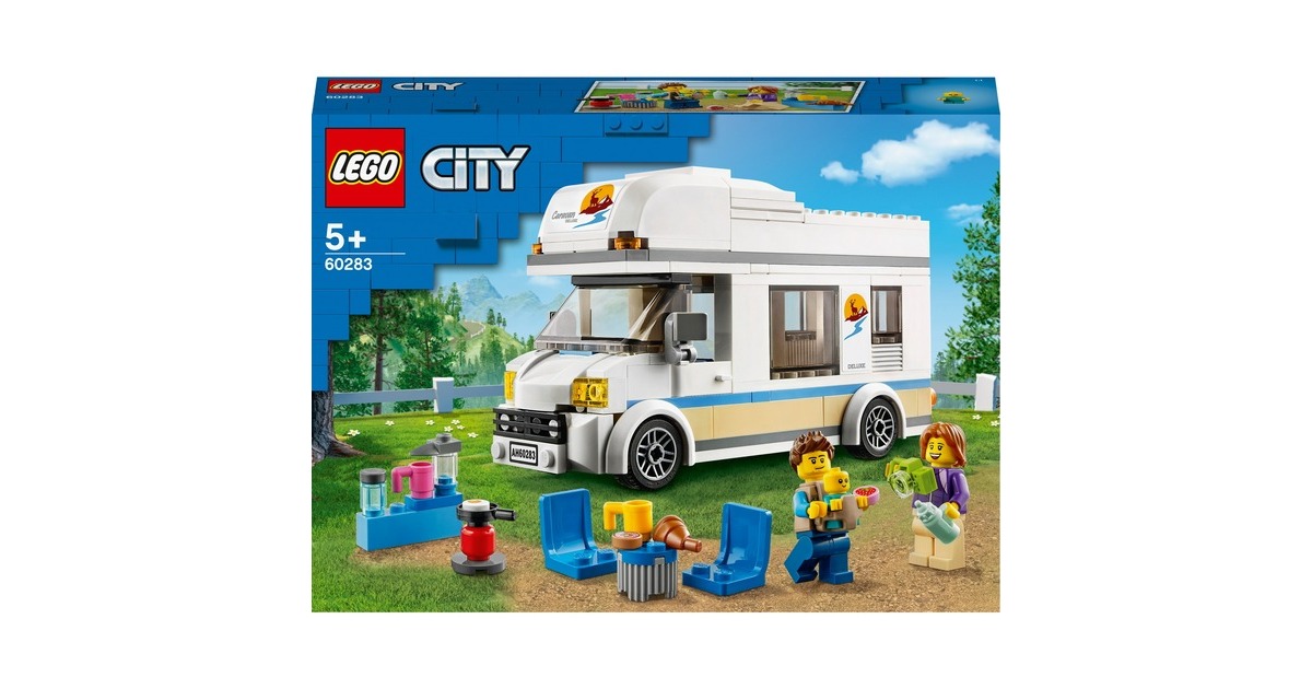 Lego City 60283 Autocaravana de Vacaciones Set de Construcci n