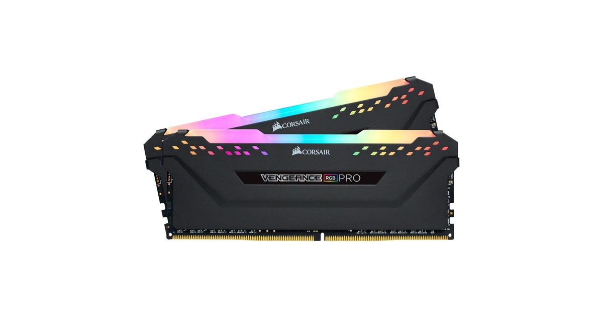 Corsair Vengeance CMW16GX4M2Z2933C16 modulo de memoria 16 GB 2 x 8 GB DDR4 2933 MHz Memoria RAM negro 16 GB 2 x 8 GB DDR4 2933 MHz 288 pin DIMM