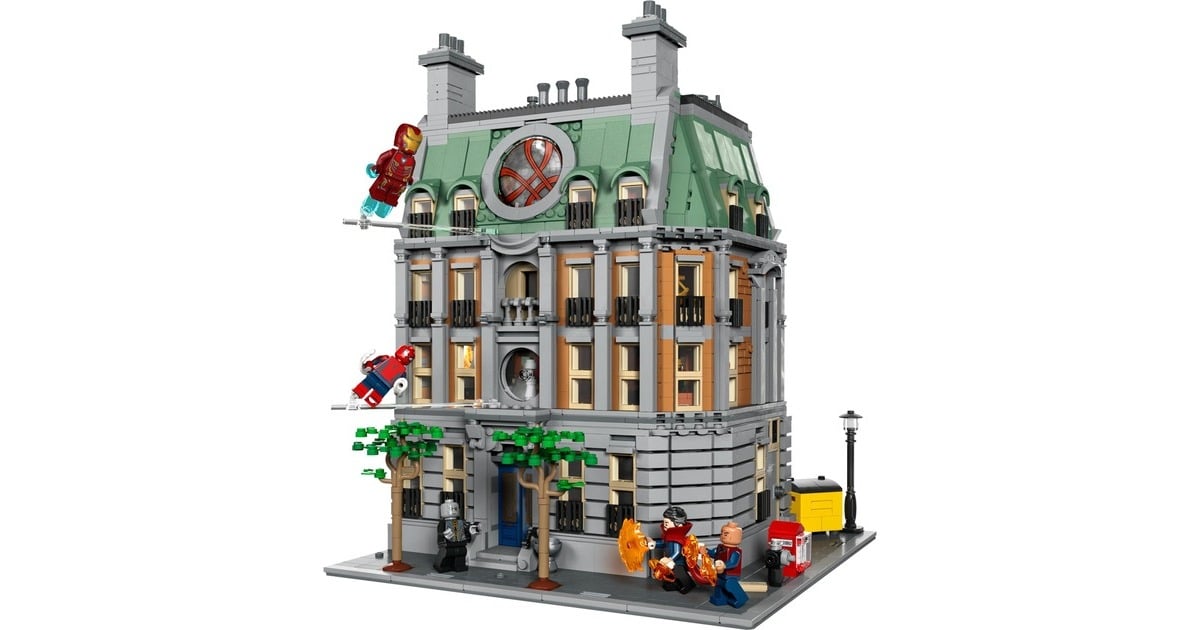 Lego Marvel Avengers 76218 Marvel Santuario de Doctor Strange y Pelicula Infinity Saga Juegos de construccion Juego de construccion 18 ano s Plastico 2708 pieza s 3 33 kg