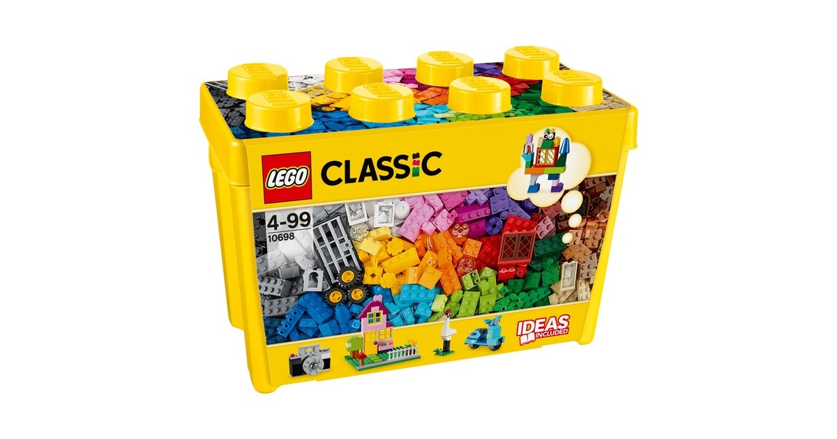 Caja de ladrillos creativos grande lego on sale