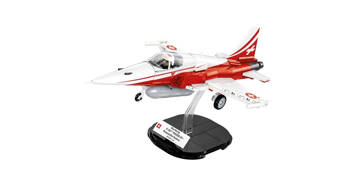 COBI 5857 Mattoncini Northrop F-5E Tiger II: Set Da Costruzione 351 Pezzi Per Piccoli Piloti - 4