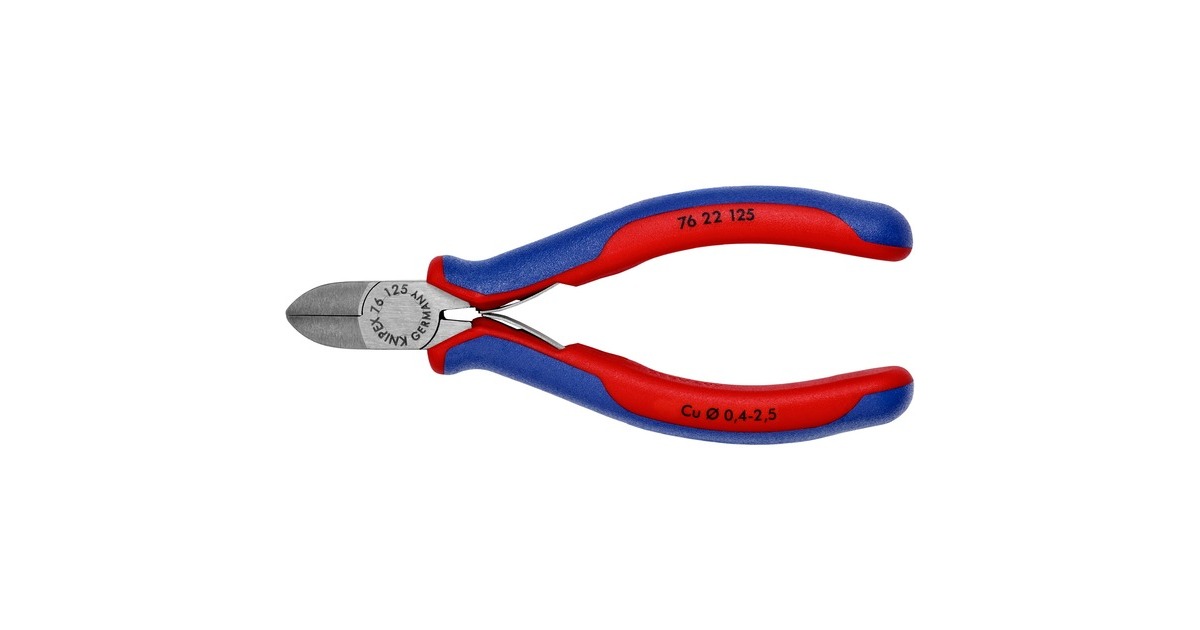 KNIPEX - Alicates Diagonales Para Plásticos Cortados Al Ras