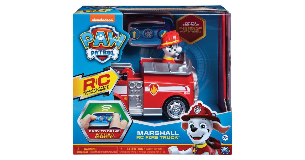 Coche teledirigido patrulla canina hot sale
