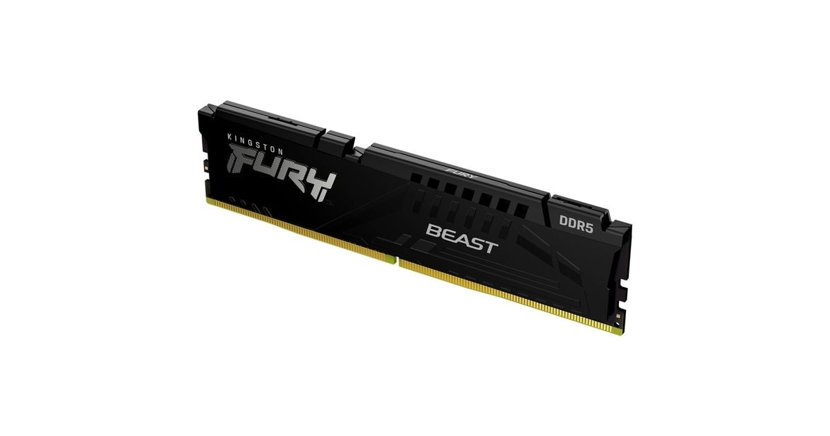 Kingston FURY FURY Beast módulo de memoria 32 GB 1 x 32 GB DDR5 5600 MHz, Memoria RAM 32 GB, 1 x 32 GB, DDR5, 5600 MHz, 288-pin DIMM Kingston FURY FURY Beast módulo de memoria 32 GB 1 x 32 GB DDR5 5600 MHz, Memoria RAM 32 GB, 1 x 32 GB, DDR5, 5600 MHz, 288-pin DIMM