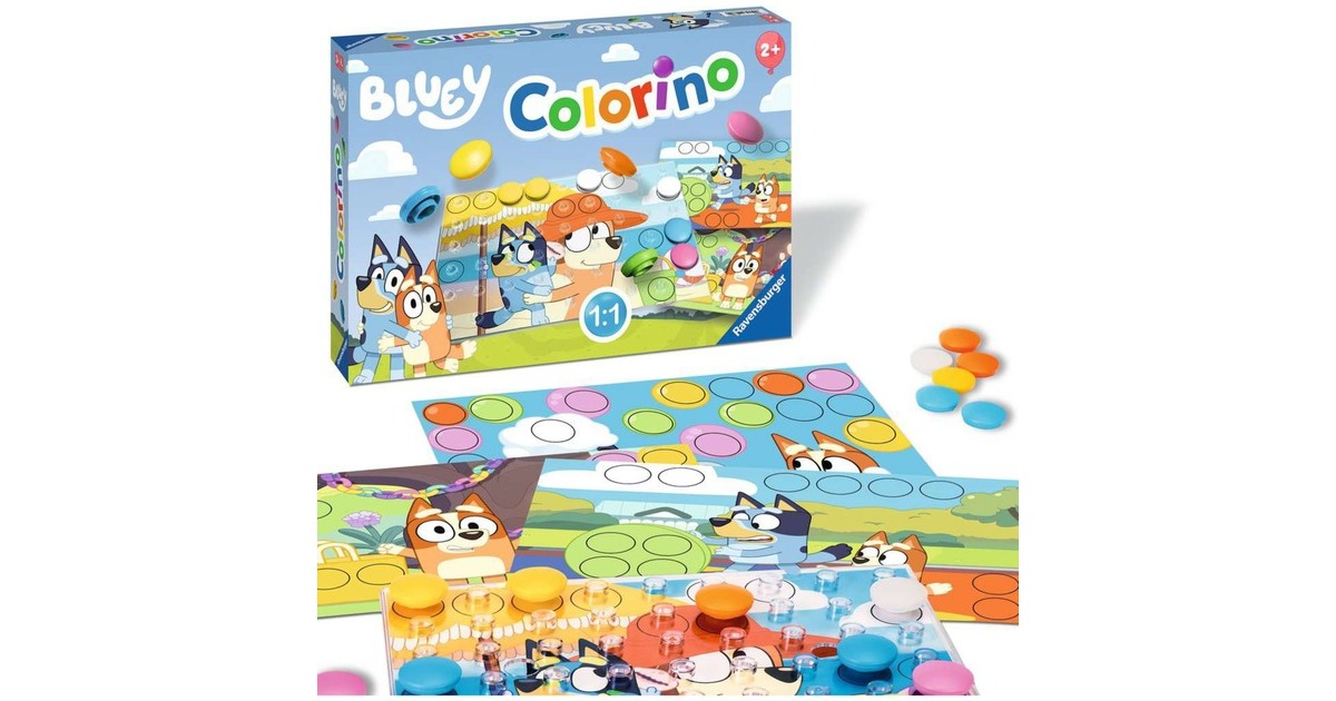 Ravensburger Colorino – Juego Educativo De Colores Para Niños A Partir De 3 Años, Con 40 Fichas Y 6 Tableros De Doble Cara Para Estimular La Motricidad Y Creatividad