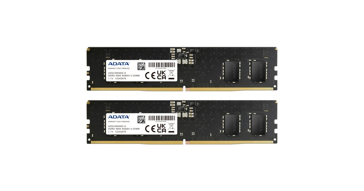 在庫有 即納 ADATA エイデータ DDR5-4800 16GB (8GB×2) デスクトップPC