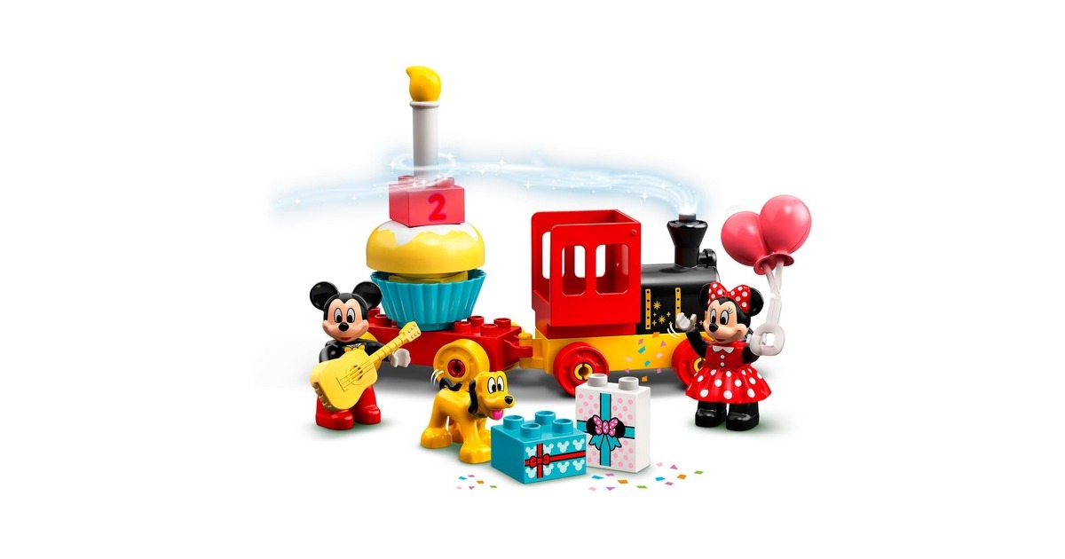 Lego DUPLO Disney 10941 Tren de Cumplea os de Mickey y Minnie