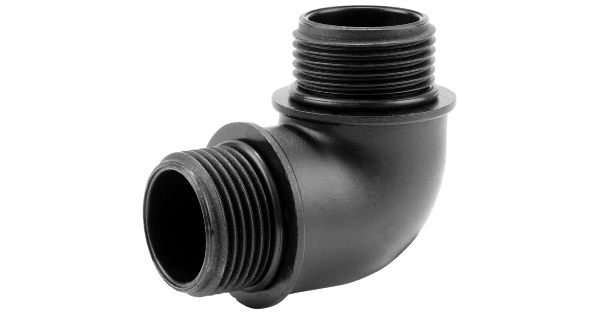 Negro Gardena 01743-20 Adaptador