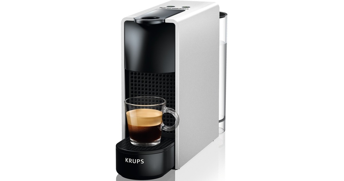 Krups Essenza Mini XN110 0,6 L Manual, Cafetera de cápsulas plateado, 0,6 L, Cápsula de café, 1310 W, Plata Krups Essenza Mini XN110 0,6 L Manual, Cafetera de cápsulas plateado, 0,6 L, Cápsula de café, 1310 W, Plata