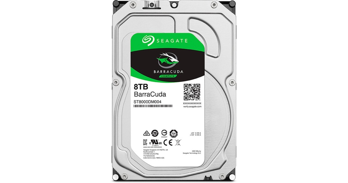 Seagate Barracuda 8TB 8000GB , Unidad de disco duro