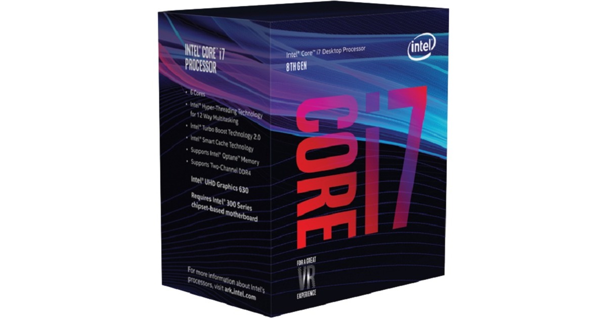 Intel Core I7 8700 Procesador 3 2 Ghz Caja 12 Mb Smart Cache 8ª Generacion De Procesadores Intel Core I7 3 2 Ghz Lga 1151 Zocalo H4 Pc 14 Nm Intel