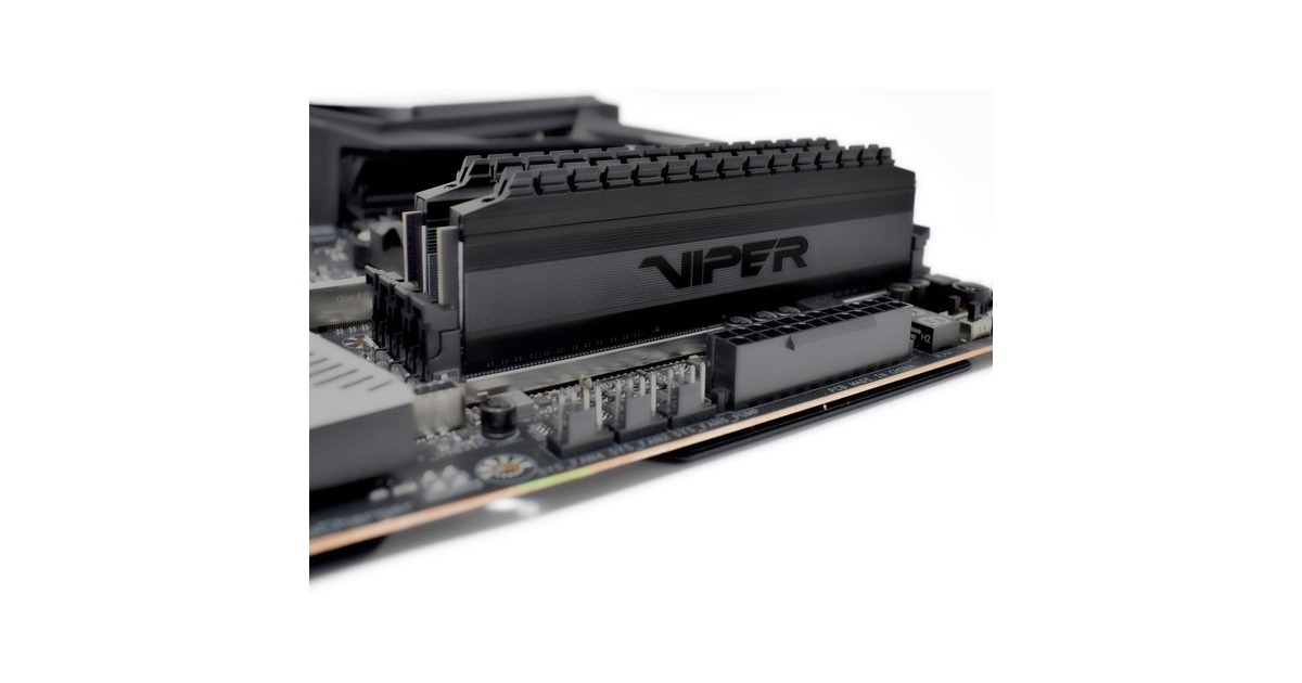Patriot Viper 4 Blackout modulo de memoria 8 GB 2 x 4 GB DDR4 3200 MHz Memoria RAM negro 8 GB 2 x 4 GB DDR4 3200 MHz 288 pin DIMM