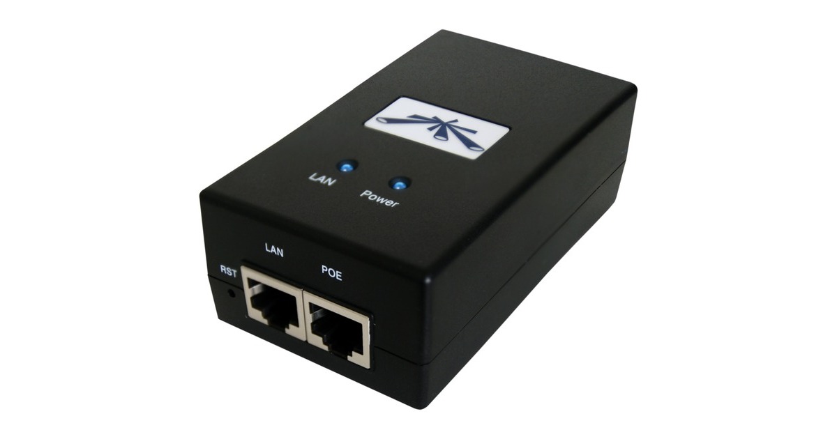 Ubiquiti Networks Inyector PoE 24V - Adaptador Gigabit Ethernet Para Dispositivos De Red