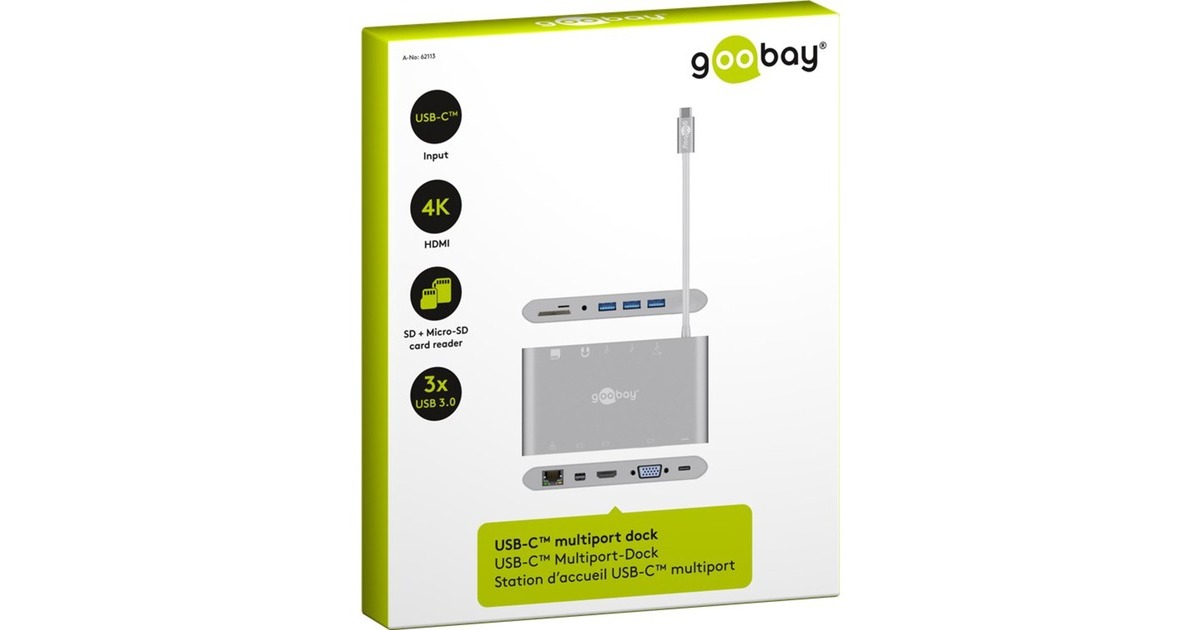 65636 GOOBAY - Extender Ethernet | S/FTP; Cat: 6; RJ45 socket,RJ45 plug