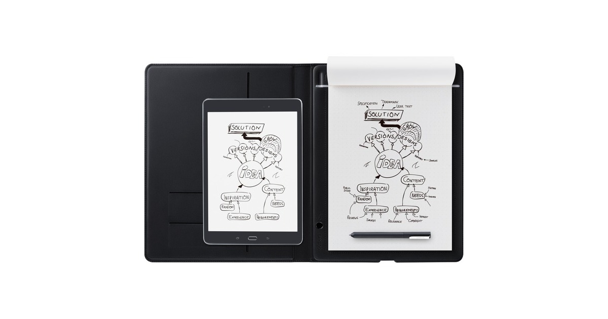 Wacom Bamboo Folio Tableta Digitalizadora 210 X 297 Mm Usb Gris