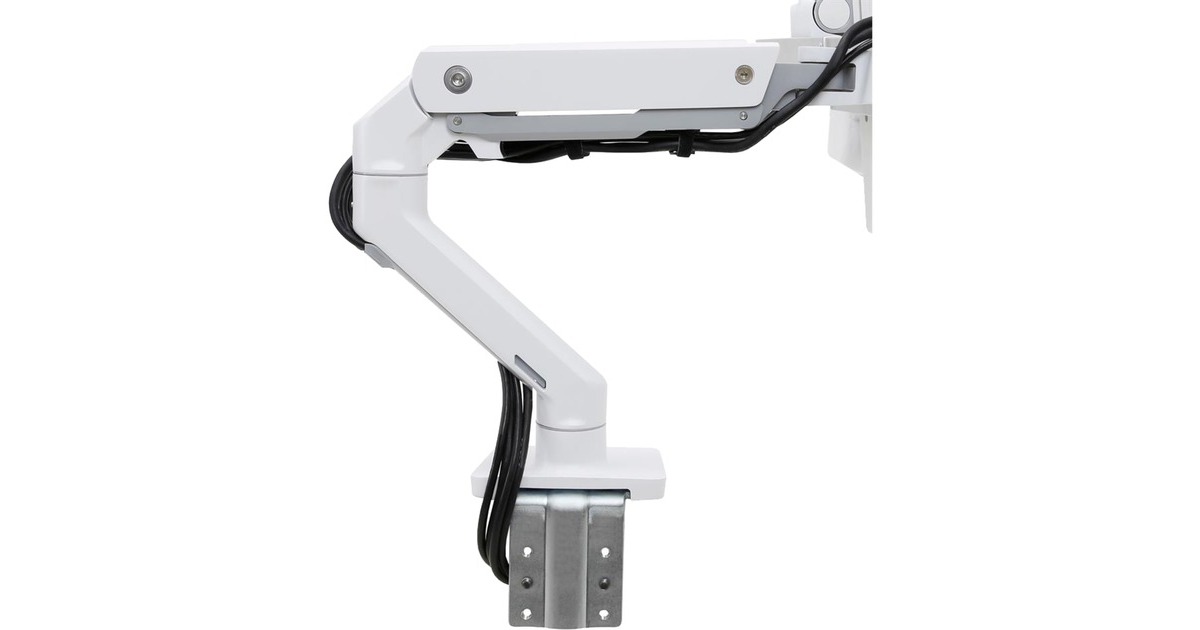 Ergotron HX Series 45-476-216 soporte para monitor 81,3 cm (32) Blanco  Escritorio, Soporte de monitor blanco, Atornillado, 15,9 kg, 81,3 cm (32),  400 x 400 mm, Ajustes de altura, Blanco
