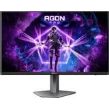 AOC AGON PRO AG276QZD2 pantalla para PC 67,3 cm (26.5") 2560 x 1440 Pixeles Quad HD QD-OLED Gris, Monitor de gaming gris oscuro/Negro, 67,3 cm (26.5"), 2560 x 1440 Pixeles, Quad HD, QD-OLED, 0,03 ms, Gris