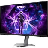 AOC AGON PRO AG276QZD2 pantalla para PC 67,8 cm (26.7") 2560 x 1440 Pixeles Quad HD QD-OLED Gris, Monitor de gaming gris oscuro/Negro, 67,8 cm (26.7"), 2560 x 1440 Pixeles, Quad HD, QD-OLED, 0,03 ms, Gris
